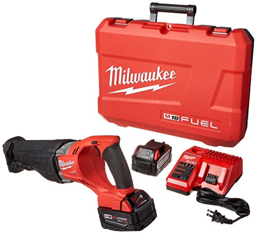 Milwaukee 2720-22 M18 Fuel Sawzall 2 Kit de batería