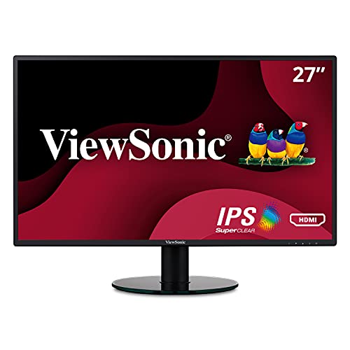 Viewsonic VA2719-2K-SMHD Monitor LED sin marco IPS 2K 1440p de 27 pulgadas con HDMI