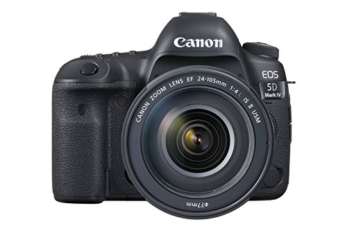 Canon Cámara SLR digital de fotograma completo EOS 5D Mark IV con kit de lentes USM EF 24-105 mm f / 4L IS II