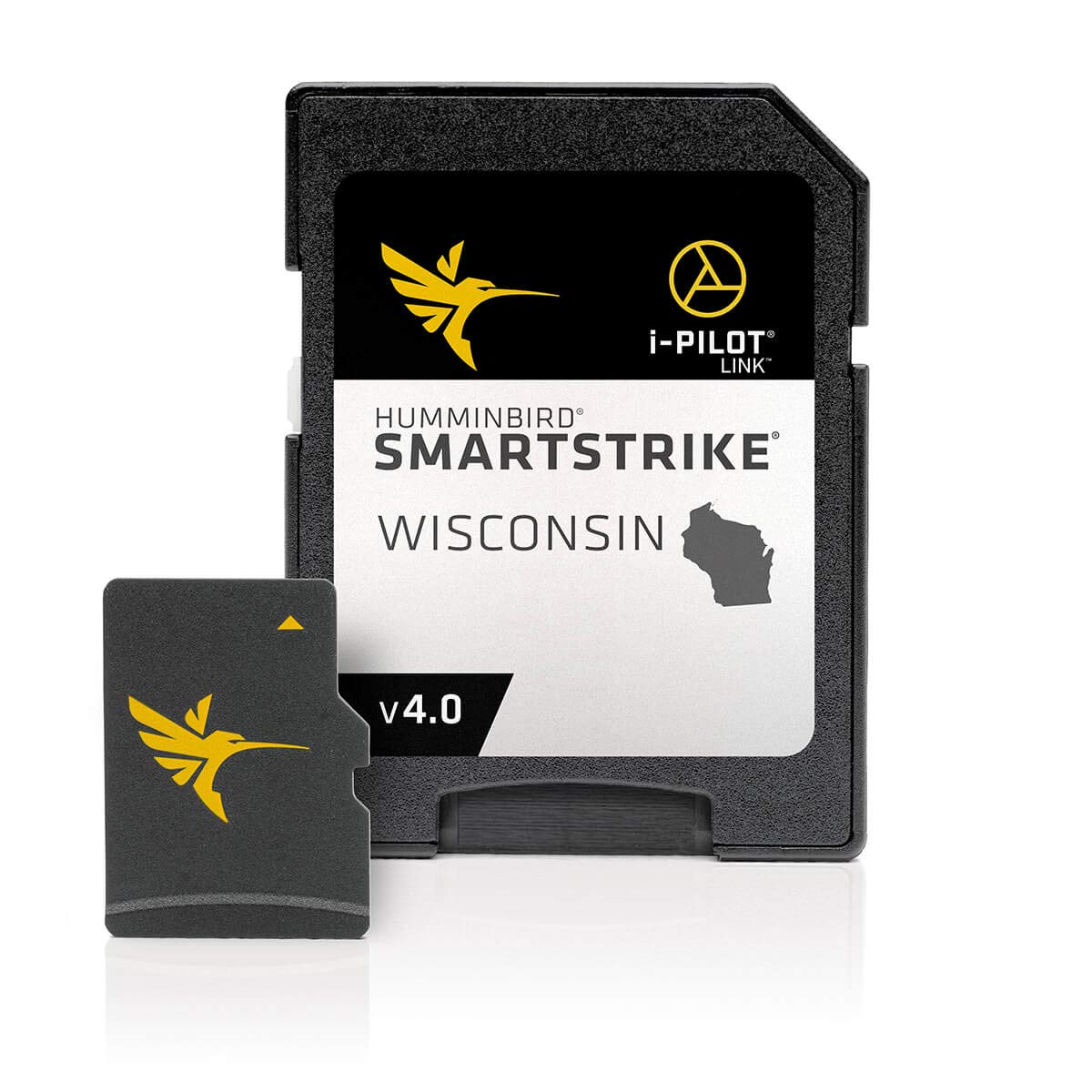 Humminbird 600041-4 SmartStrike Wisconsin V4 Micro tarjeta de mapas digitales GPS