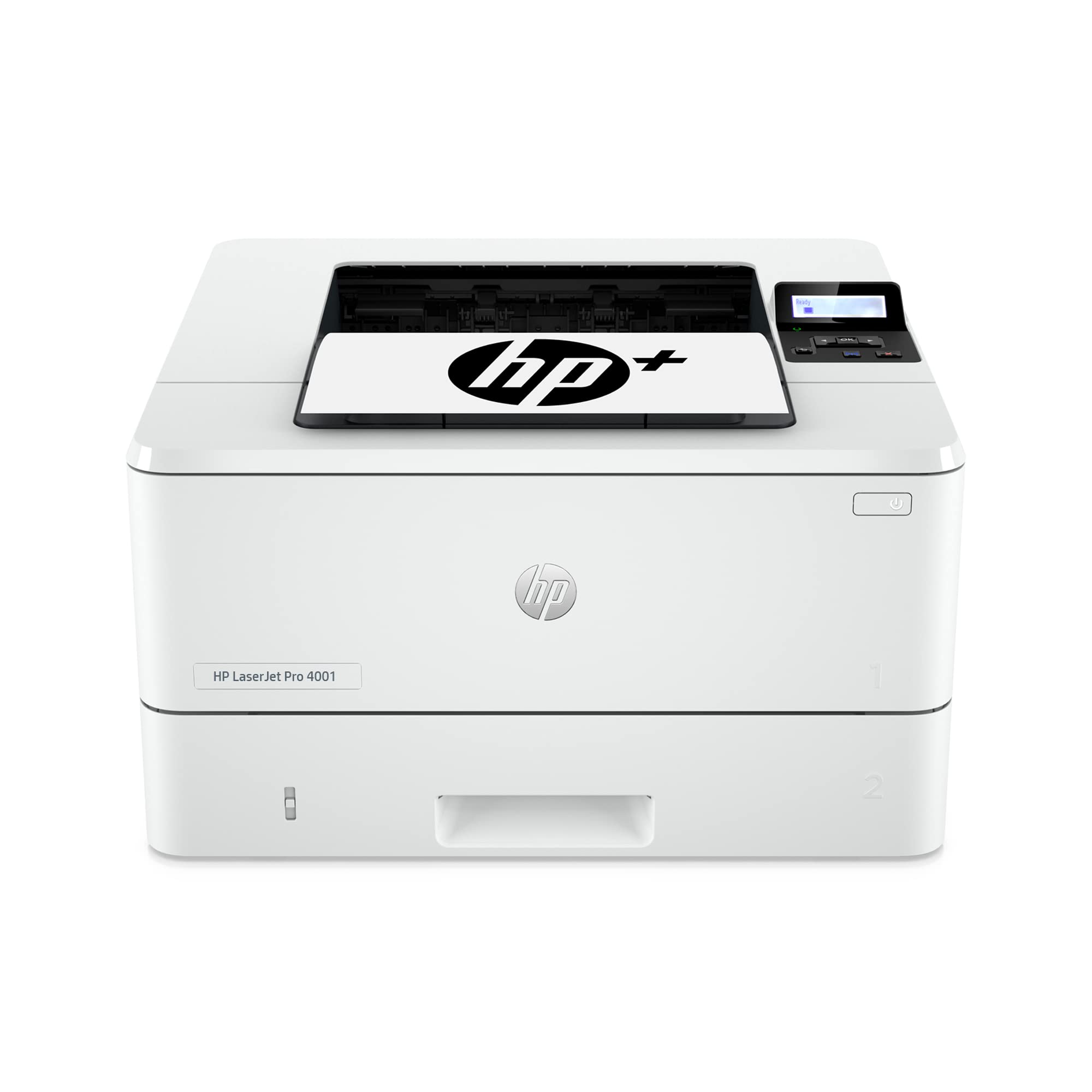 HP Impresora inalámbrica en blanco y negro LaserJet Pro 4001dwe con funciones de oficina inteligente +