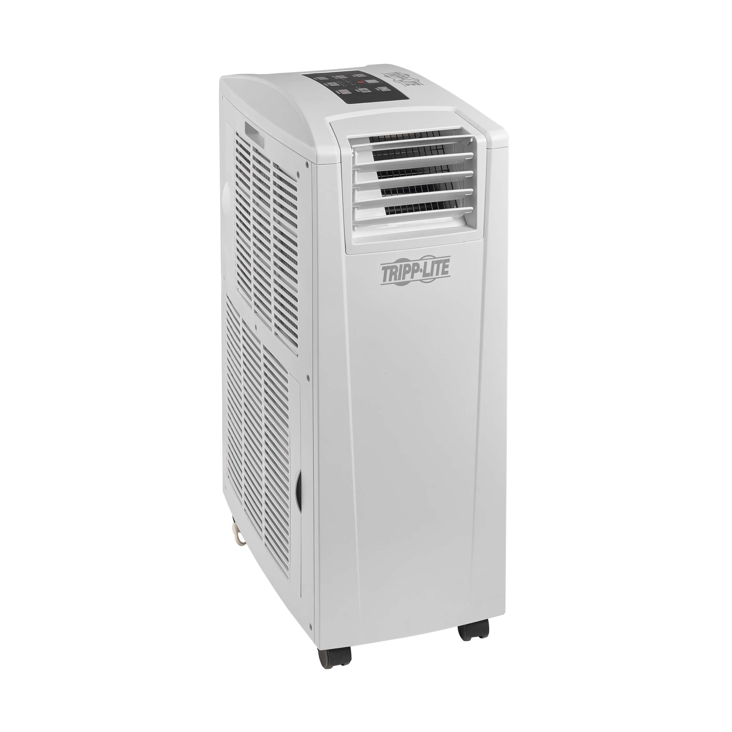 Tripp Lite Portable Air Conditioner with Ionizer & Air Filter for Labs, Offices, Server Racks & Spot Cooling - Self-Contained AC Unit, 12,000 BTU (3.5kW), 120V, White, 2-Year Warranty (SRCOOL12KWT)