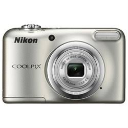 Nikon COOLPIX A10 Cámara digital con lente de vidrio NIKKOR con zoom 5x de 16.1MP (26518B) Plata - (Reacondicionado certificado)
