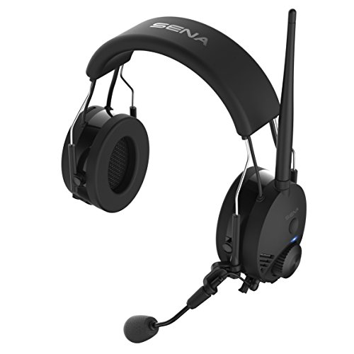 Sena Tufftalk-01 Auriculares de intercomunicación y comunicación Bluetooth con orejera negra