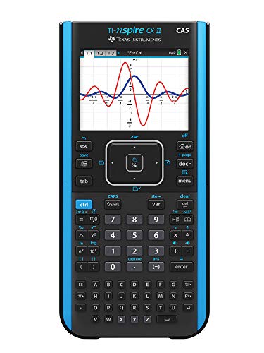 Texas Instruments Calculadora gráfica en color TI-Nspire CX II CAS con software para estudiantes (PC/Mac)