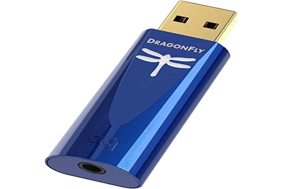 AudioQuest Convertidor de digital a analógico Dragonfly Cobalt USB