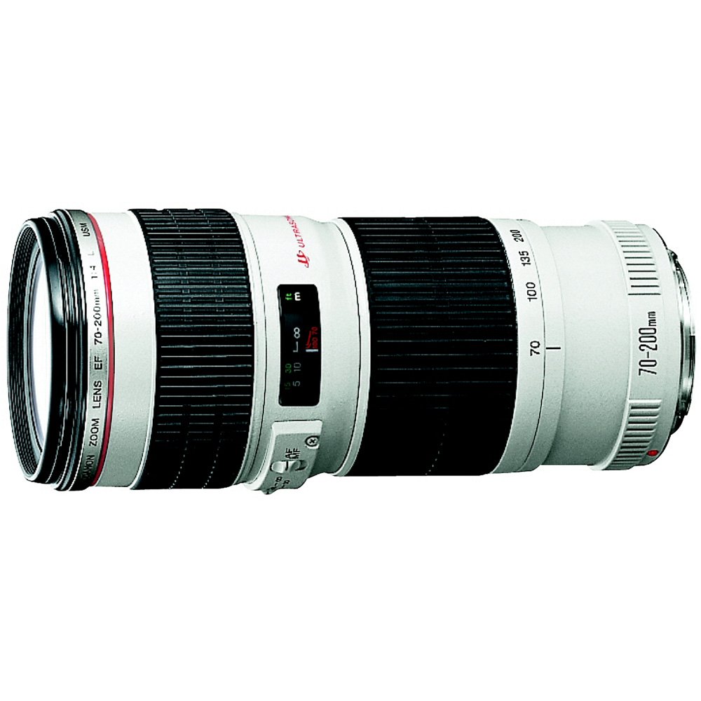 Canon Objetivo EF 70-200 mm f / 4 L IS USM para cámaras SLR digitales