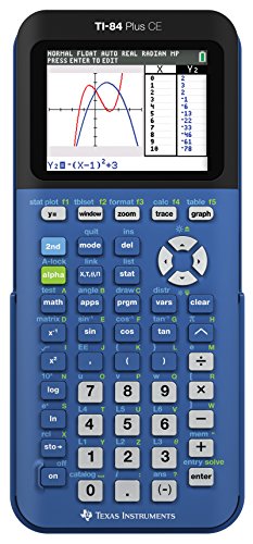 Texas Instruments TI-84 Plus CE Blueberry Graphing Calc...
