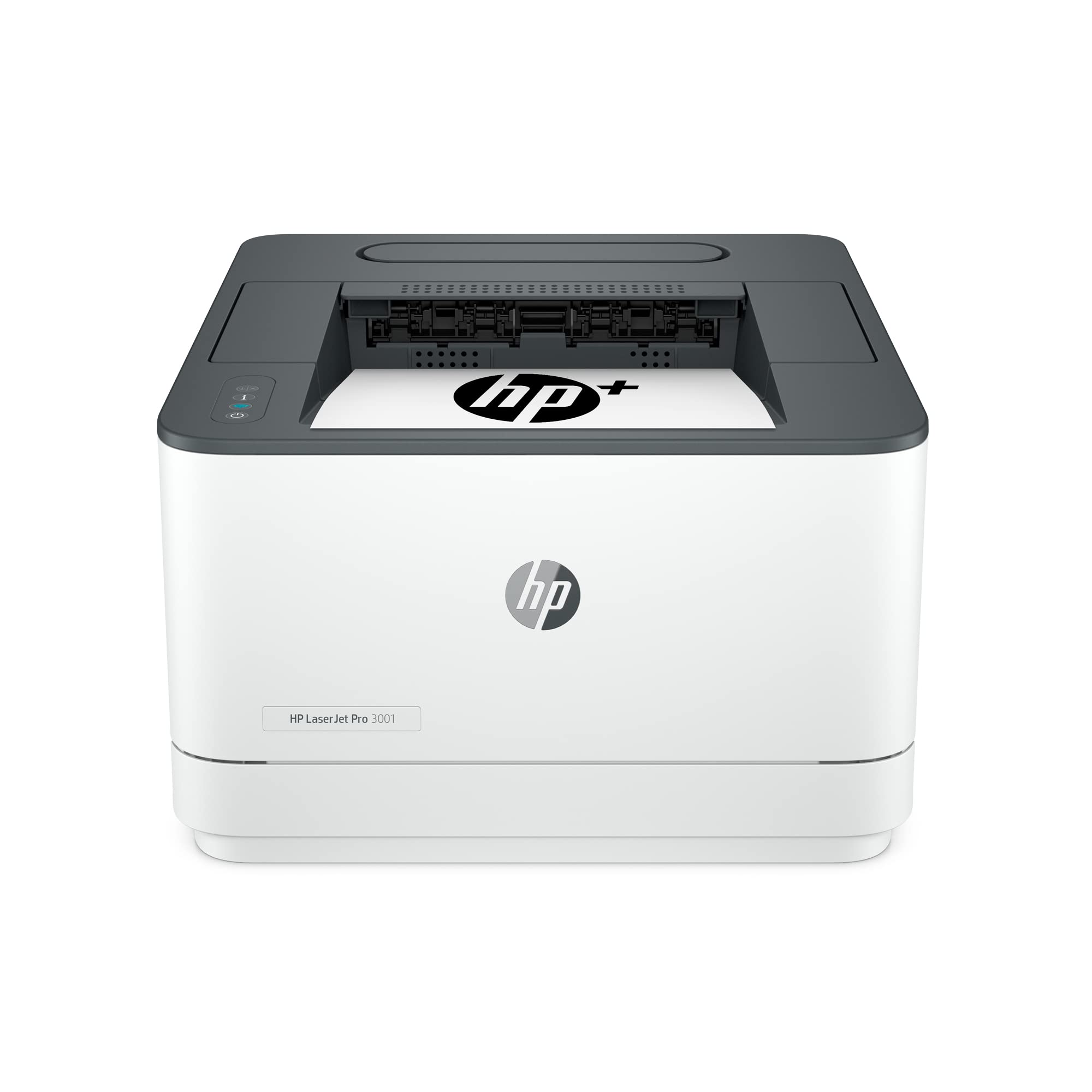 HP Impresora inalámbrica en blanco y negro LaserJet Pro 3001dwe con funciones de oficina inteligente +