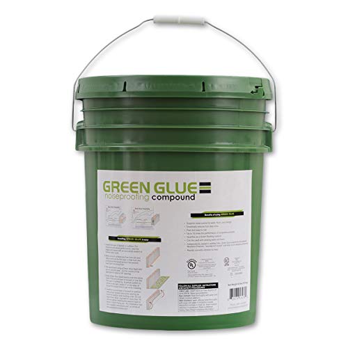 Green Glue Noiseproofing Compound - Cubo de 5 galones
