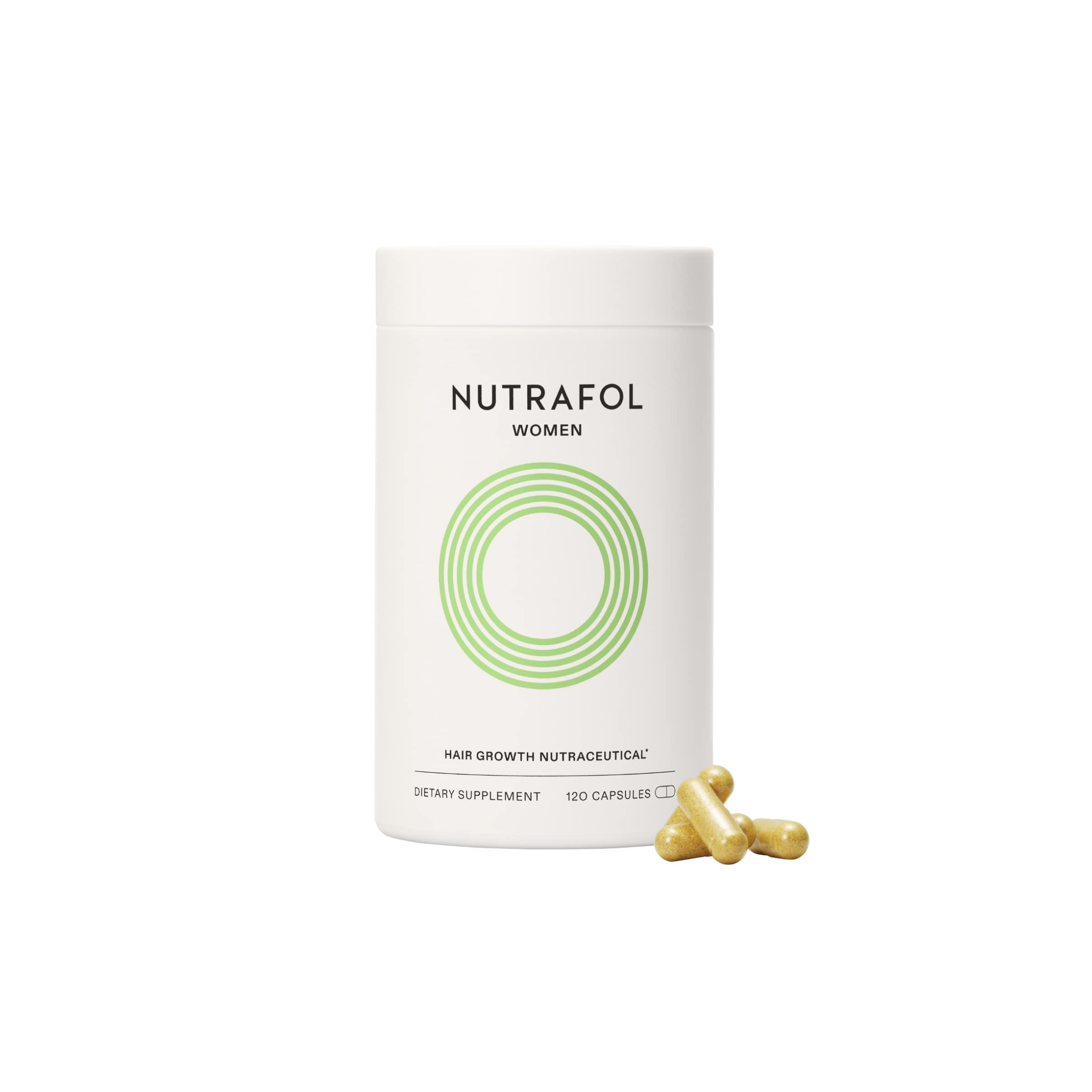  Nutrafol Suplemento para el crecimiento del cabello para mujeres | Edades 18-44 | Clínicamente probado para cabello visiblemente más grueso y más fuerte | Recomendado por dermatólogos | 1 botella...