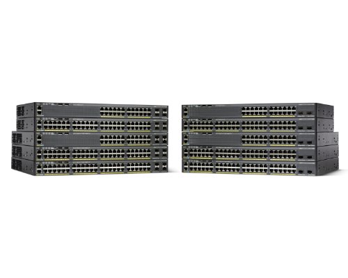 Cisco Switch Ethernet Catalyst WS-C2960X-24PS-L de 24 puertos con PoE de 370 vatios