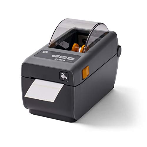 Zebra Impresora de escritorio térmica directa ZD410 Ancho de impresión de 2 pulg. Conectividad USB ZD41022-D01000EZ