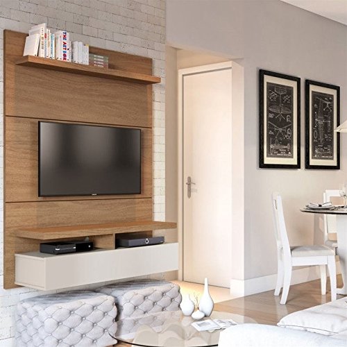 Manhattan Comfort Panel de TV City 1.2 Series de 47' en Maple Cream