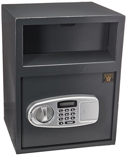 Paragon Lock & Safe 7925 Digital Depository Caja fuerte de depósito de efectivo de carga frontal