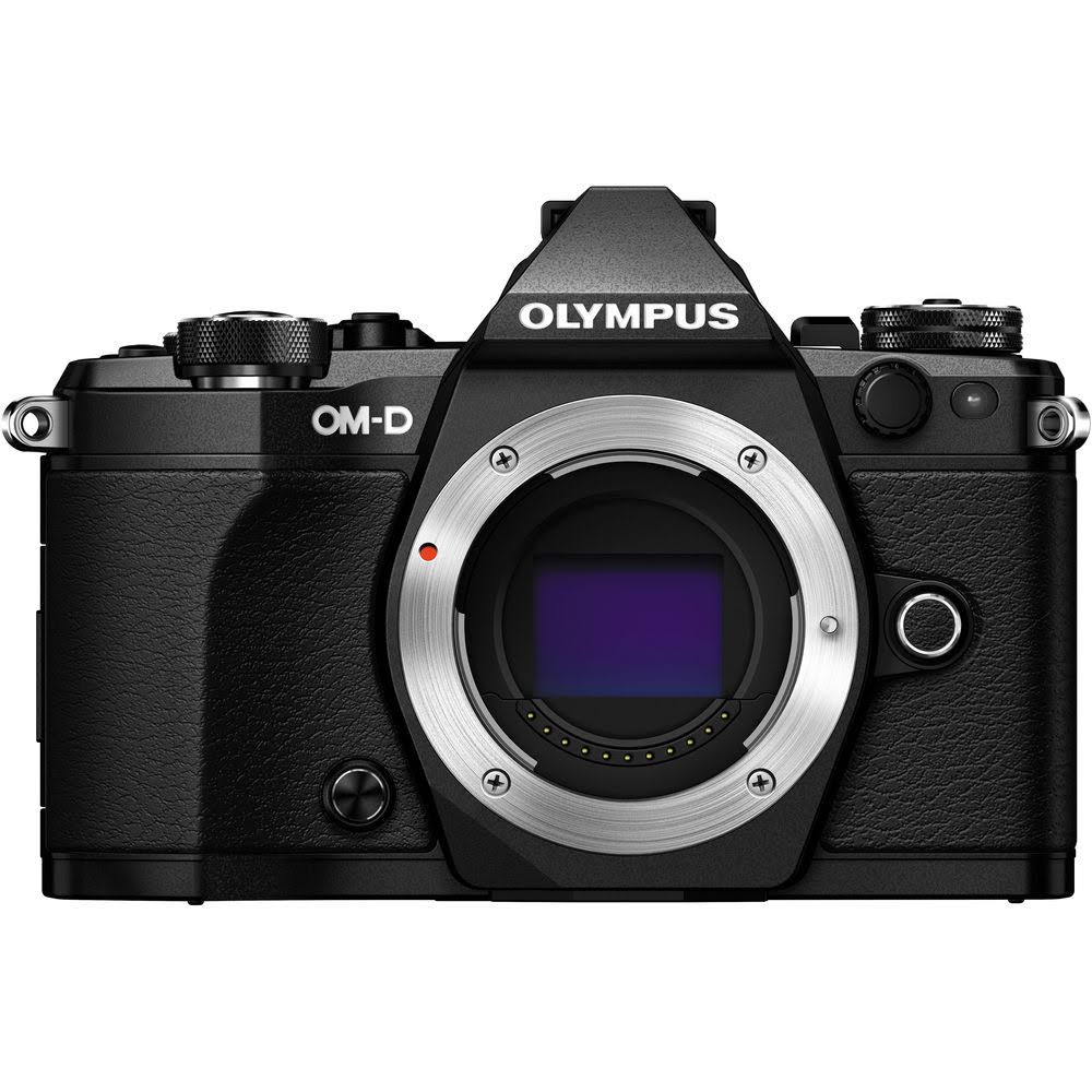 Olympus Cámara digital sin espejo de cuerpo OM-D E-M5 Mark II [negra] Versión internacional (sin garantía)