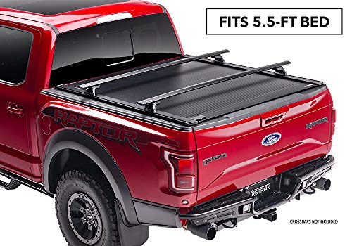 Retrax Cubierta Tonneau para caja de camión retráctil ONE XR | T-60373 | Se adapta a Ford F-150 Super Crew y Super Cab 2015-2020 con caja de 5 '6'