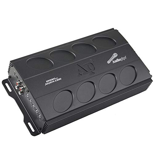 AudioPipe Amplificador monobloque de 1000 W Clase D Amp Car Audio Bass Knob APMN-1300