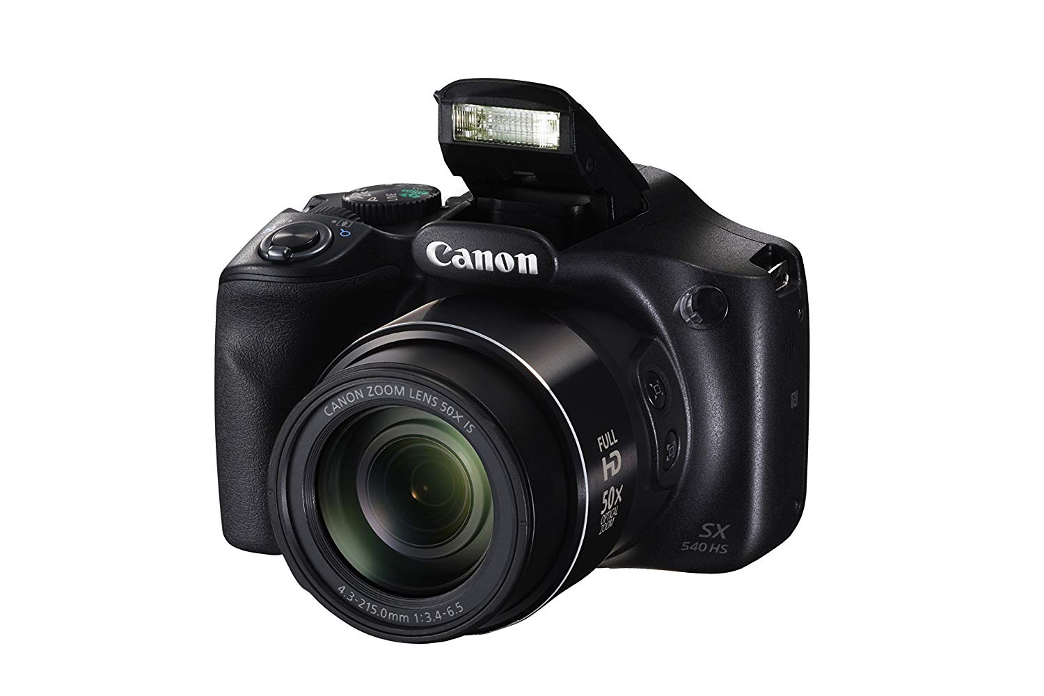 Canon PowerShot SX540 HS con zoom óptico de 50x y Wi-Fi...