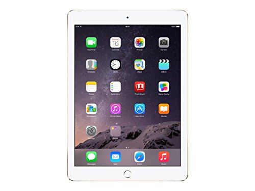 Apple iPad Air 2 MH2P2LL/A 9.7 pulgadas 64 GB Wi-Fi+celular desbloqueado Tablet (dorado) (reacondicionado certificado)