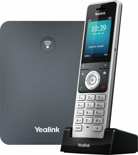 Yealink W76P - Paquete de teléfono IP DECT W56H con bas...