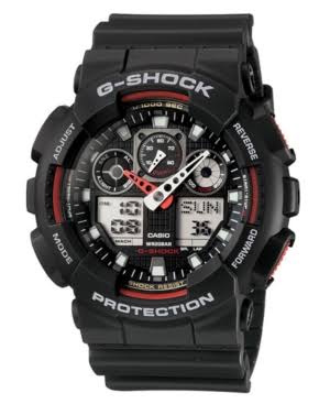 Casio Reloj deportivo GA100-1A4 'G-Shock' para hombre