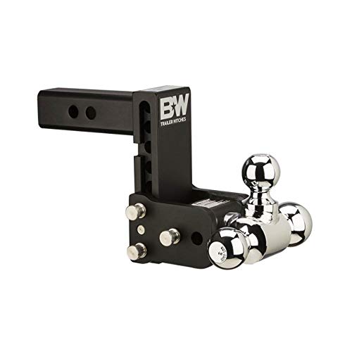 B&W Trailer Hitches B&W TS10048B Soporte de bola de enganche receptor Magnum para remolque y almacenamiento