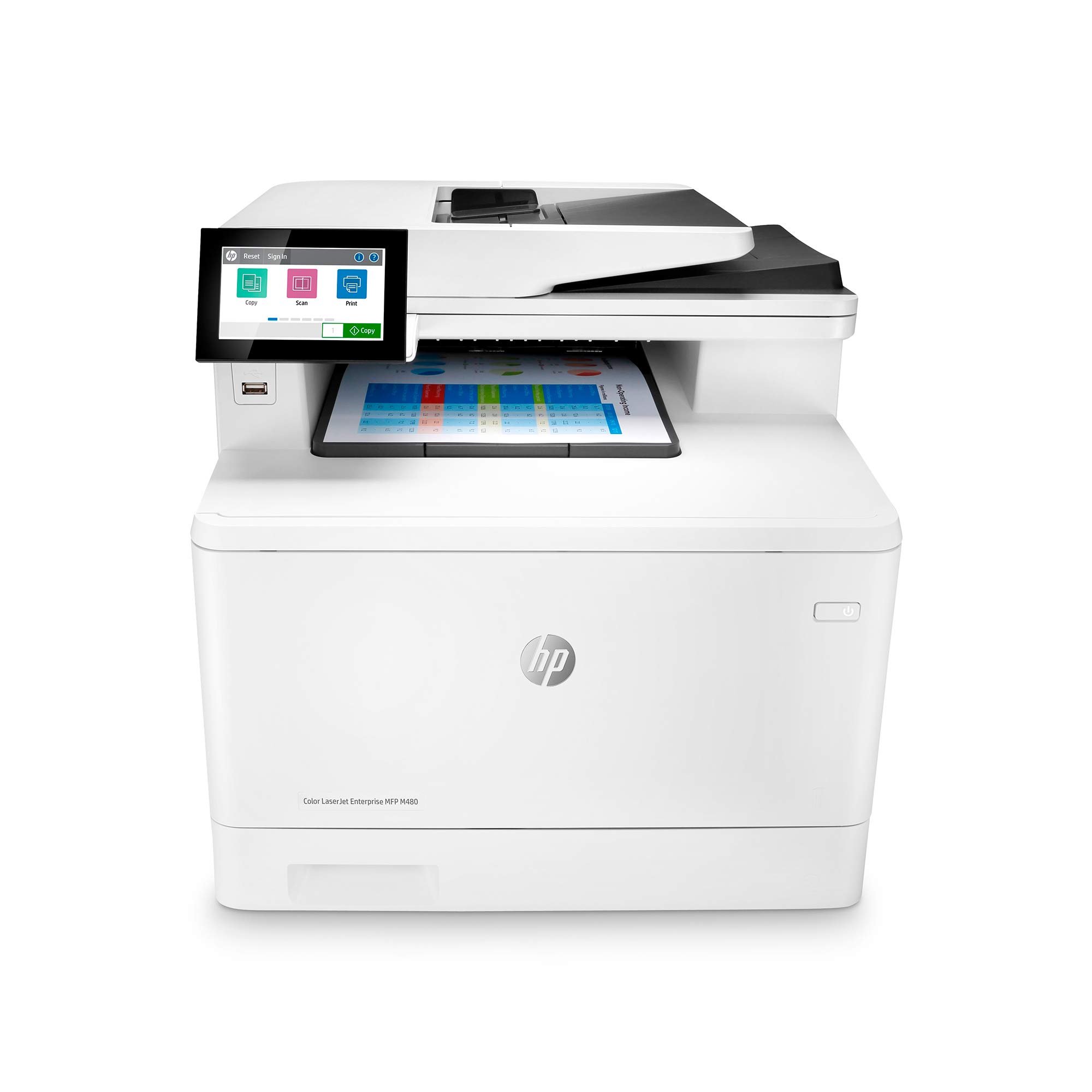 HP Impresora dúplex multifunción Color Laserjet Enterpr...