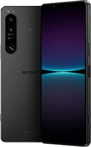 Sony Xperia 1 IV XQ-CT72 5G Dual 256GB 12GB RAM Desbloqueado de fábrica (Solo GSM | Sin CDMA - no compatible con Verizon/Sprint) Negro