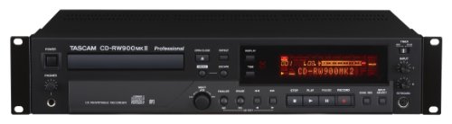 Tascam CD-RW900MKII Grabador/reproductor de CD profesional de montaje en rack