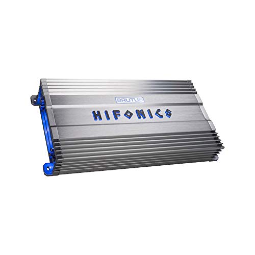 Hifonics BG-4000.1D Brutus Gamma Monoblock Super D Class 4000 Watt Sistema de sonido de audio para automóvil Subwoofer Amplificador de altavoz con control remoto de bajos