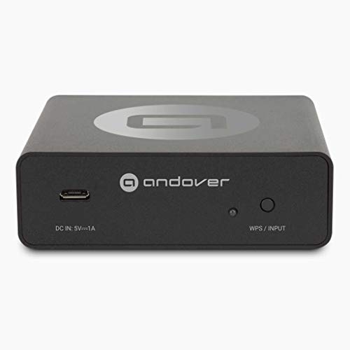 Andover Audio Transmisor de Internet de alta resolución Plug-and-Play de Songbird