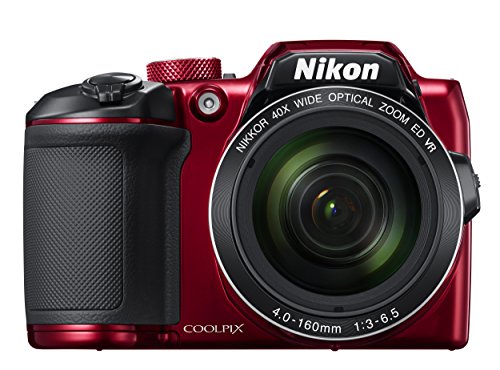 Nikon Cámara digital COOLPIX B500 (roja)