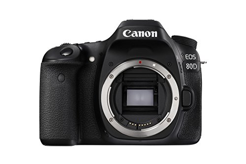 Canon Cuerpo de cámara SLR digital EOS 80D (negro)