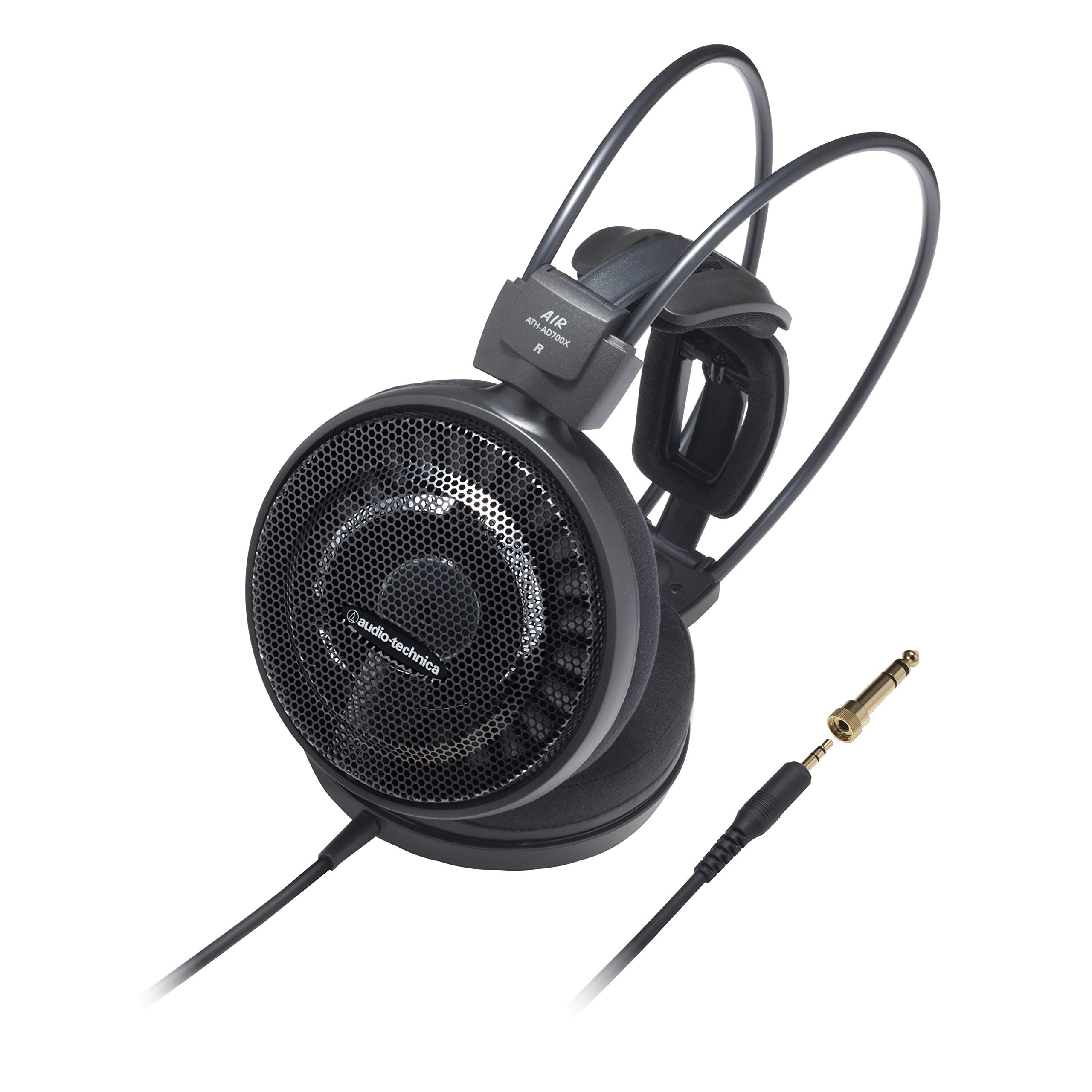 audio-technica ATH-AD700X Audífonos abiertos para audiófilos negros