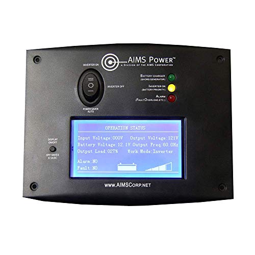 AIMS POWER Interruptor remoto REMOTELF con pantalla de monitoreo LCD