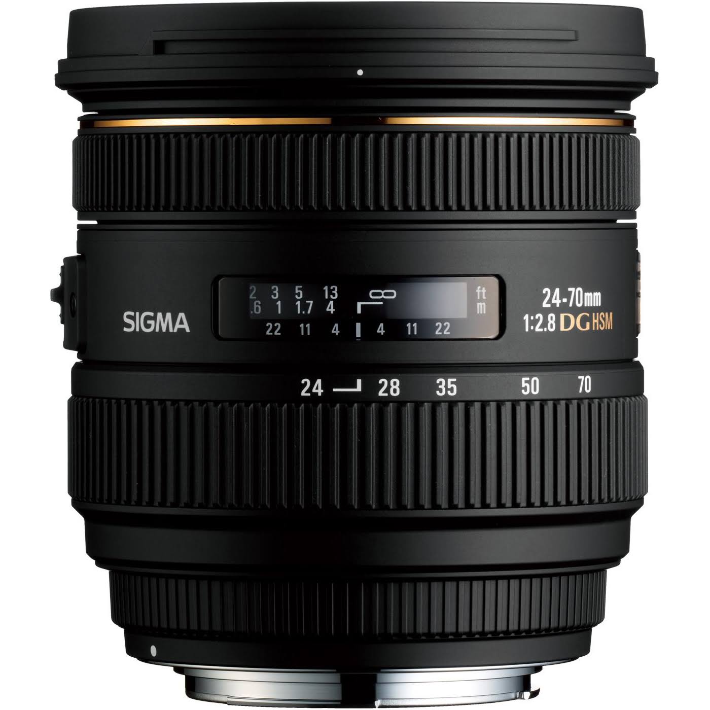 SIGMA Lente con zoom estándar AF 24-70 mm f / 2.8 IF EX DG HSM para cámaras SLR digitales Canon