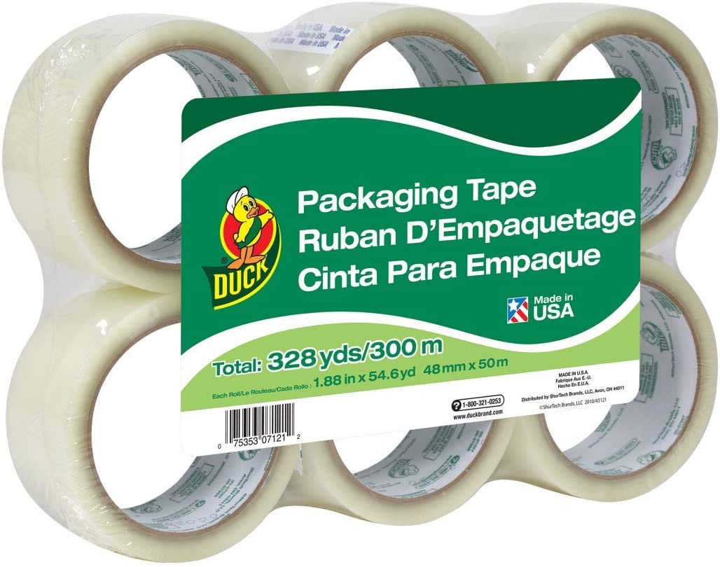 Duck Recarga de cinta de embalaje estándar de marca