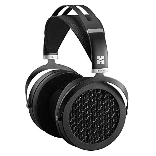HIFIMAN SUNDARA Over-Ear Auriculares con cable estéreo de alta fidelidad magnéticos planares de tamaño completo para estudio y audiófilos (negro)