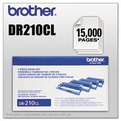 Brother Unidad de tambor Dr210cl para impresoras y multifunción digitales en color