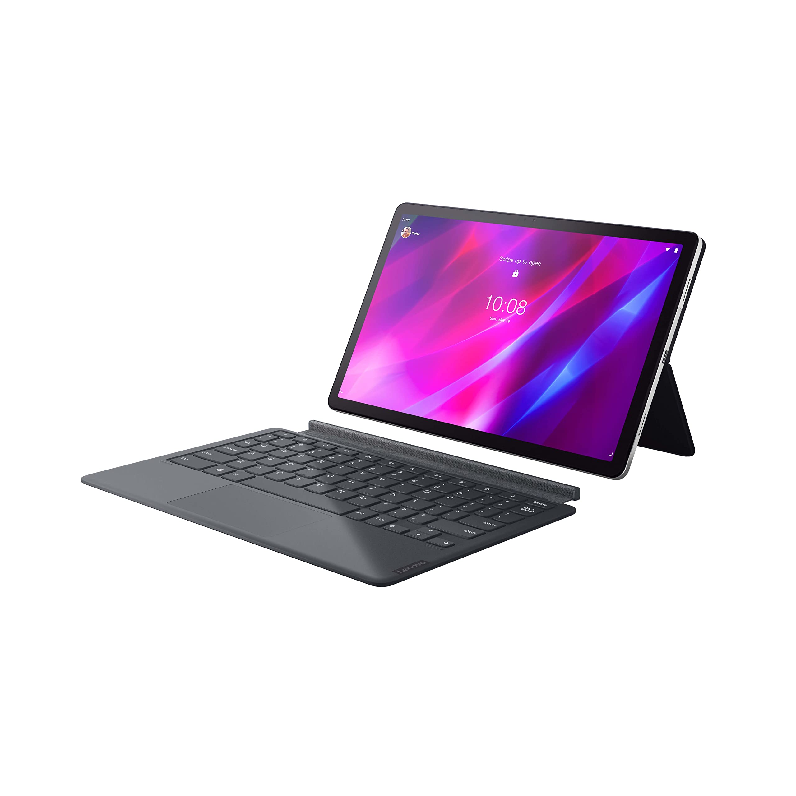  Lenovo - Tab P11 Plus - Tablet - Pantalla 2K de 11' - Procesador MediaTek Octa-Core - Memoria de 4GB - Almacenamiento de 128GB - Dolby Atmos - Android 11 - Bluetooth y Wi-Fi - Batería de larga duración...