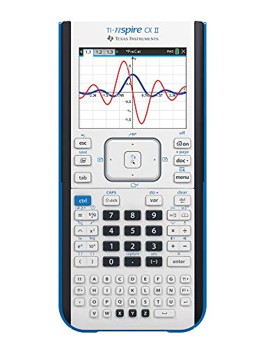 Texas Instruments Calculadora gráfica en color TI-Nspire CX II con software para estudiantes (PC/Mac) - VP