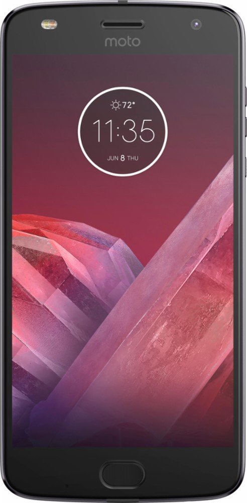 Motorola Moto Z2 Play XT1710-06 - Smartphone desbloqueado de fábrica con doble SIM LTE de 64 GB (gris oscuro)