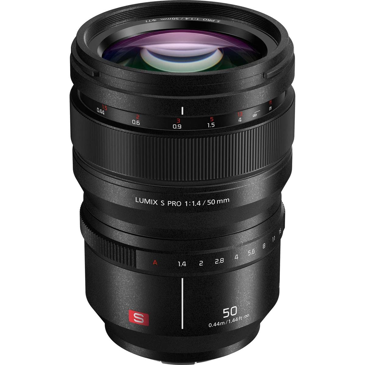 Panasonic LUMIX S PRO 50mm F1.4 Lens, Full-Frame L Mount, LEICA Certified, Dust/Splash/Freeze-Resistant for  LUMIX S Series Mirrorless Cameras - S-X50 (USA),Black