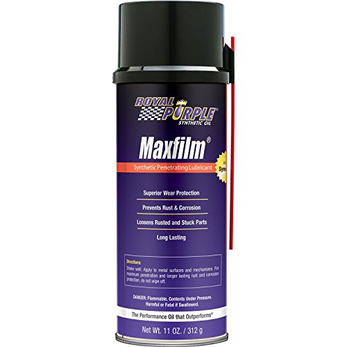 Royal Purple 15000 Maxfilm Lubricante en aerosol penetrante sintético multipropósito de alto rendimiento - 11 oz. (Caja de 12)