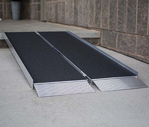 EZ-ACCESS Suitcase Ramp Advantage Series 4-FT Length Residential for wheelchairs or scooters