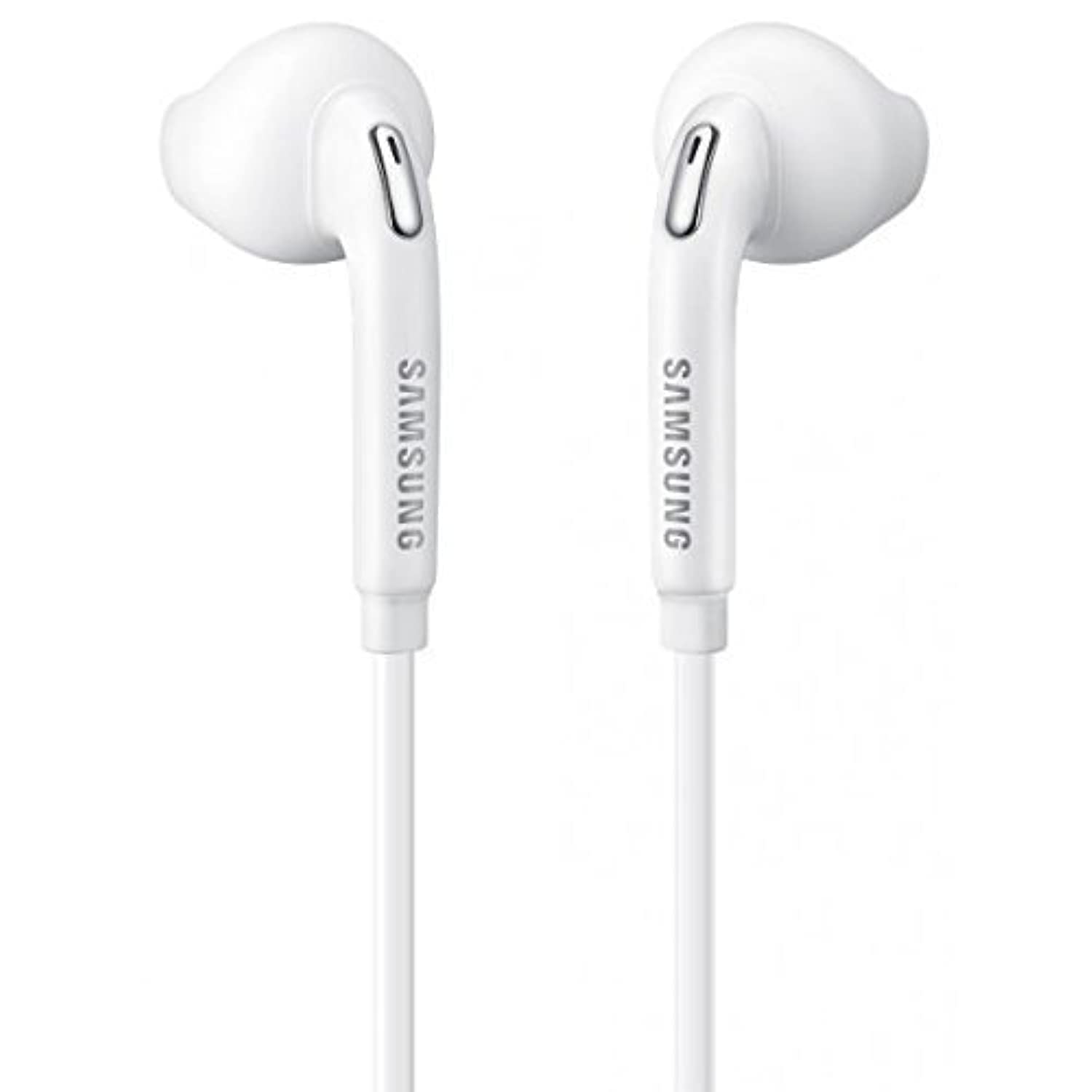 Samsung Eo-Eg920Bw Auriculares blancos/Manos libres/Auriculares/Auriculares con control de volumen para teléfonos Galaxy (Empaque no minorista - Empaque a granel)