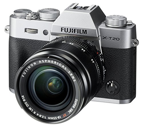 Fujifilm Cámara digital sin espejo  X-T20 con lente XF18-55mmF2.8-4.0 R LM OIS - Plata
