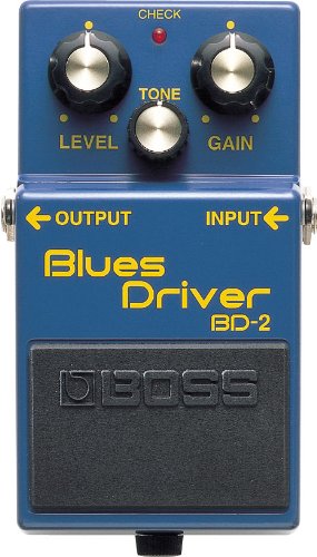 Boss Pedal de guitarra de controlador de blues (BD-2)