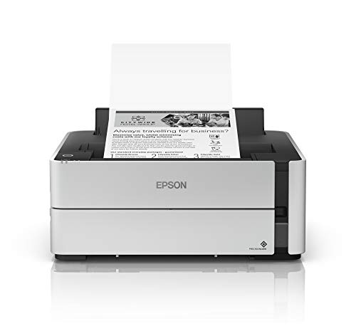 Epson Impresora Supertank monocromática inalámbrica EcoTank con Ethernet más 2 años de tinta ilimitada